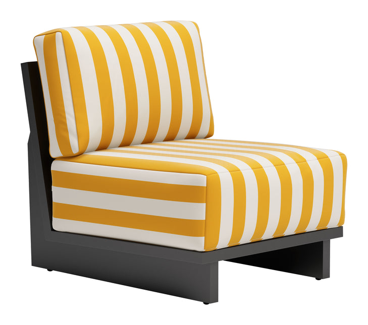 Shoreline Accent Chair Yellow Seating TriadCommerceInc Default Title  