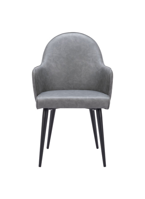 Silloth Dining Chair Gray Chairs TriadCommerceInc   