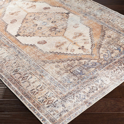 Arncliffe Vintage Flat Pile Washable Rug Rugs TriadCommerceInc