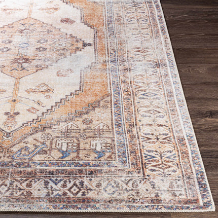 Arncliffe Vintage Flat Pile Washable Rug Rugs TriadCommerceInc