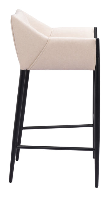 Andover Barstool Beige Barstools TriadCommerceInc   