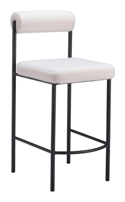 Livorno Counter Stool (Set of 2) Ivory Counter Stools TriadCommerceInc Default Title  