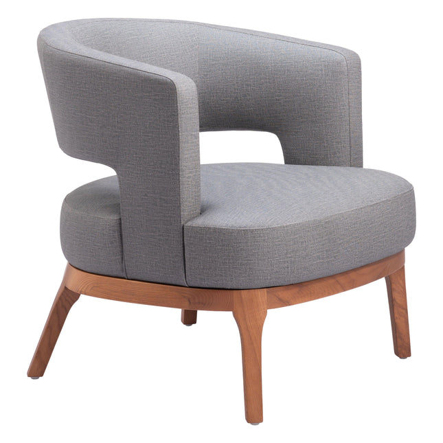 Penryn Accent Chair Slate Gray Chairs TriadCommerceInc   