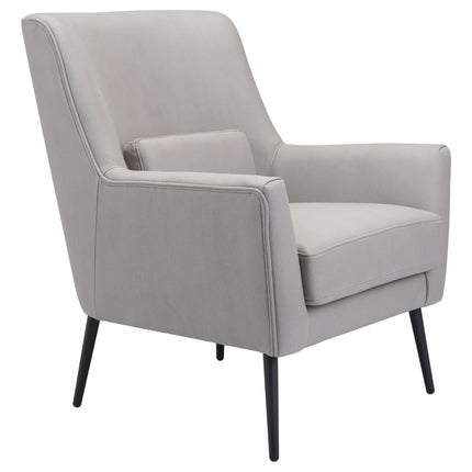 Ontario Accent Chair Gray Chairs TriadCommerceInc   