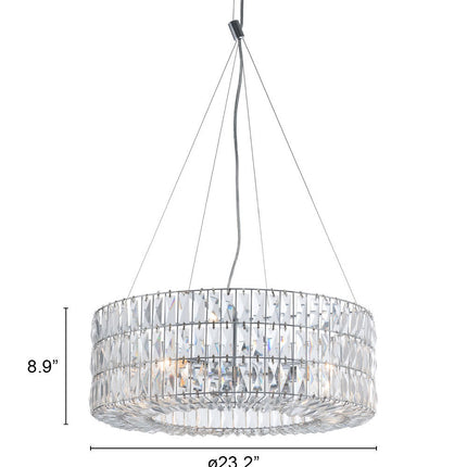 Jena Ceiling Lamp Chrome Pendants TriadCommerceInc   