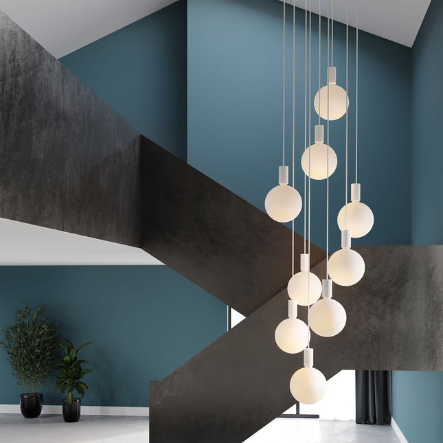 Alumina Nine Pendant Home Decor > Lighting > Ceiling Lights > Pendant Lights > Cluster Pendants TriadCommerceInc