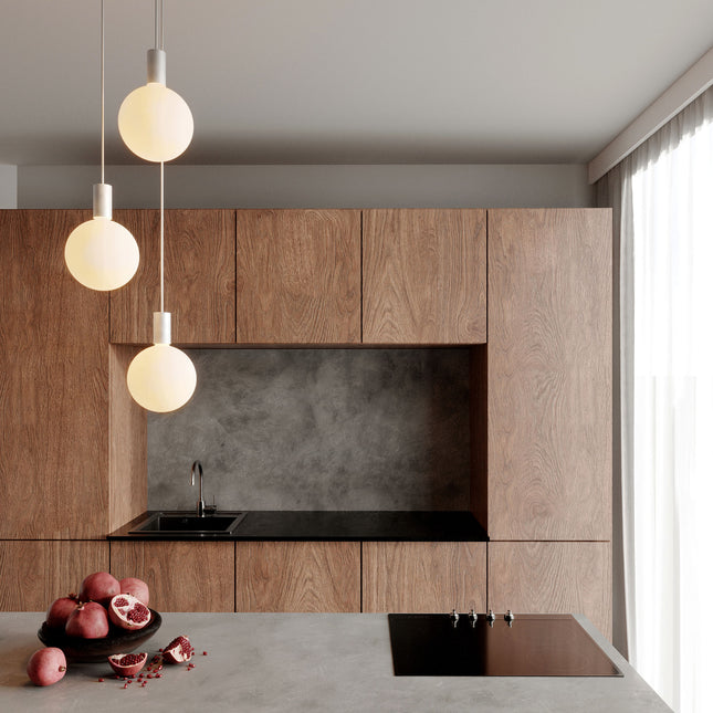 Alumina Triple Pendant Home Decor > Lighting > Ceiling Lights > Pendant Lights > Cluster Pendants TriadCommerceInc