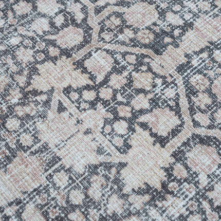 Hedda Vintage Flat Pile Washable Rug Rugs TriadCommerceInc