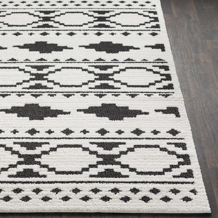 Amoret Black&White Pixel Rug Rugs TriadCommerceInc