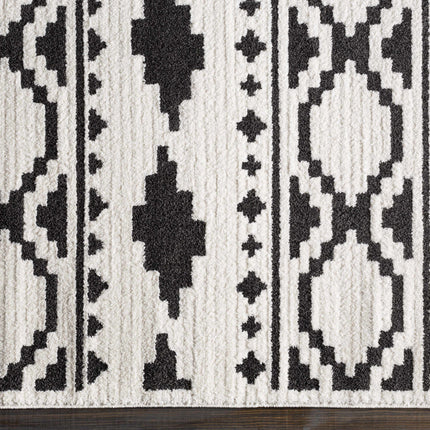 Amoret Black&White Pixel Rug Rugs TriadCommerceInc