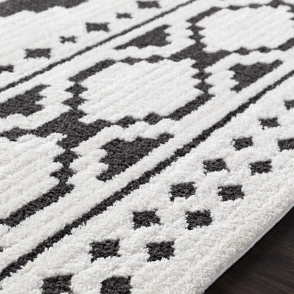 Amoret Black&White Pixel Rug Rugs TriadCommerceInc