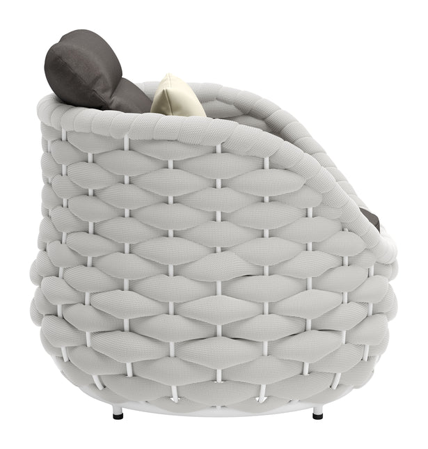 Coral Reef Accent Chair Gray Seating TriadCommerceInc   