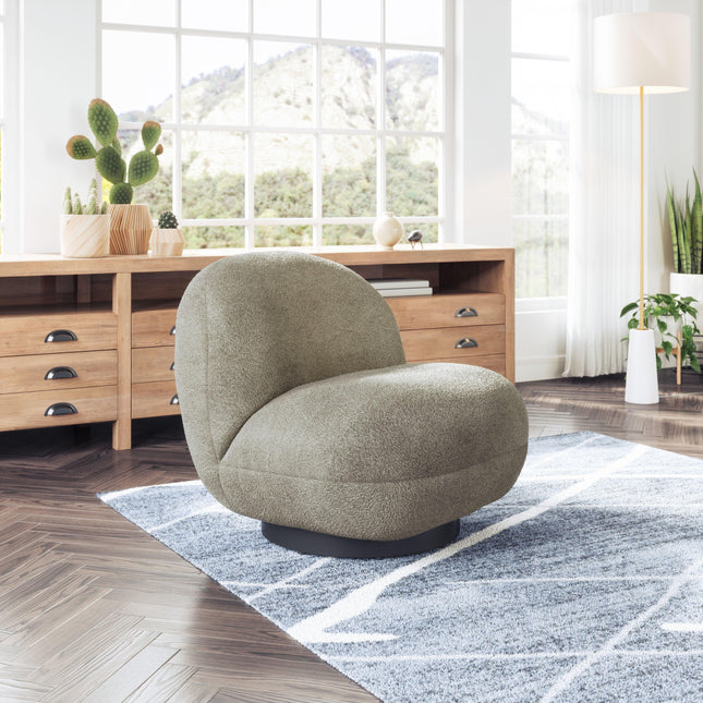Myanmar Accent Chair Olive Green Chairs TriadCommerceInc