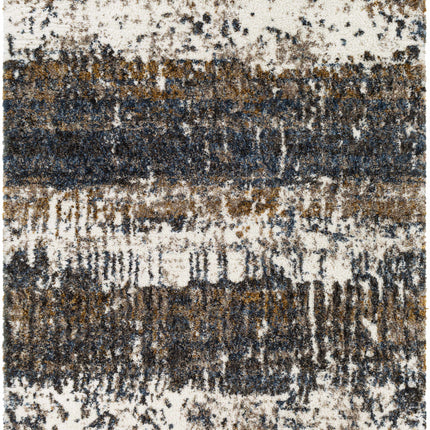 Arboles Abstract Lined Plush Area Rug Rugs TriadCommerceInc 5'3" x 7' Rectangle
