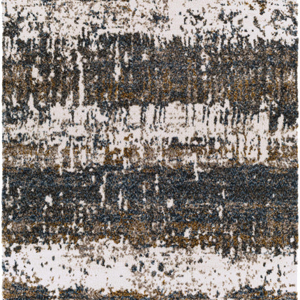 Arboles Abstract Lined Plush Area Rug Rugs TriadCommerceInc 7'10" x 10' Rectangle