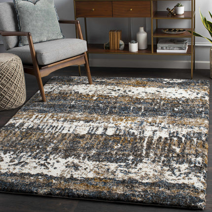 Arboles Abstract Lined Plush Area Rug Rugs TriadCommerceInc