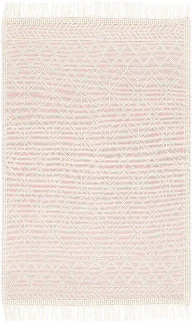Ramsbury Soft Pink Wool Rug Rugs TriadCommerceInc