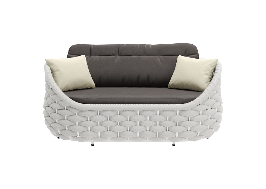 Coral Reef Loveseat Gray Seating TriadCommerceInc   