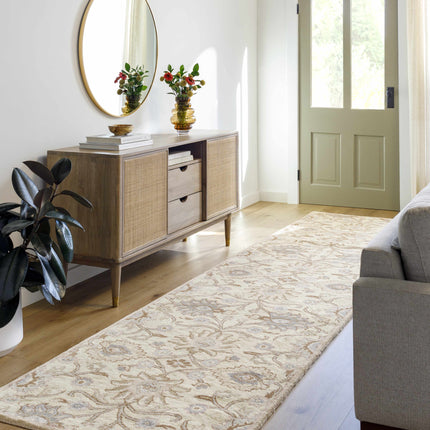 Conesus Hand Tufted Ivory 1109 Wool Rug Rugs TriadCommerceInc 3' x 12' Runner