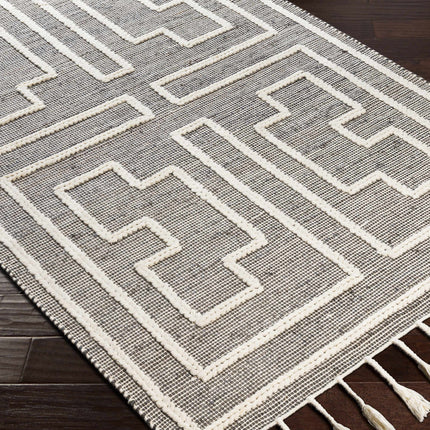 Azra Tasseled Jute&Wool Rug Rugs TriadCommerceInc