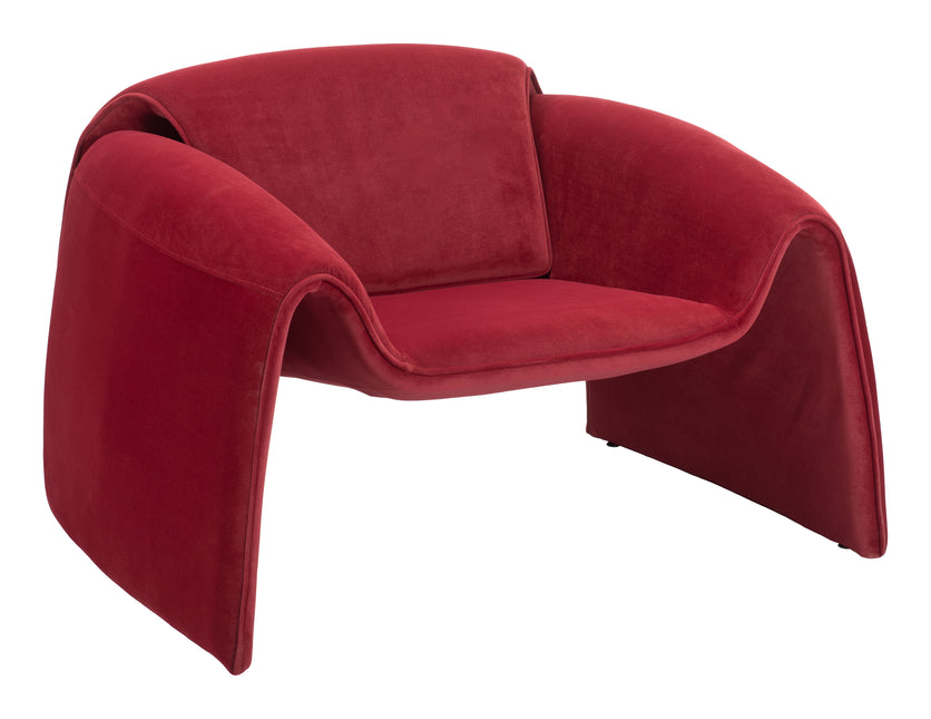 Horten Accent Chair Red Chairs TriadCommerceInc Default Title