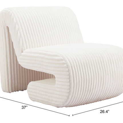 Opam Accent Chair White Chairs TriadCommerceInc   