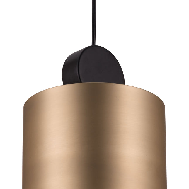 Myson Ceiling Lamp Gold & Black Pendants TriadCommerceInc   