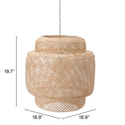 Finch Ceiling Lamp Natural Pendants TriadCommerceInc   