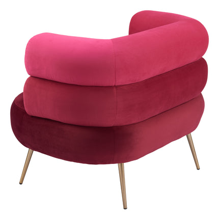Arish Accent Chair Red Chairs TriadCommerceInc   