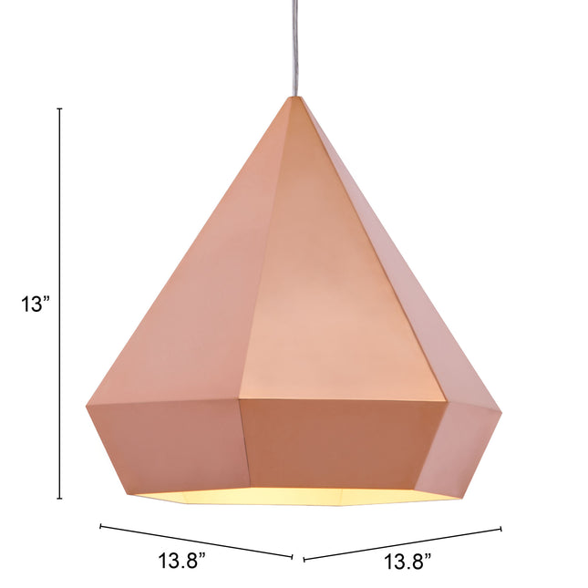 Forecast Ceiling Lamp Rose Gold Pendants TriadCommerceInc   