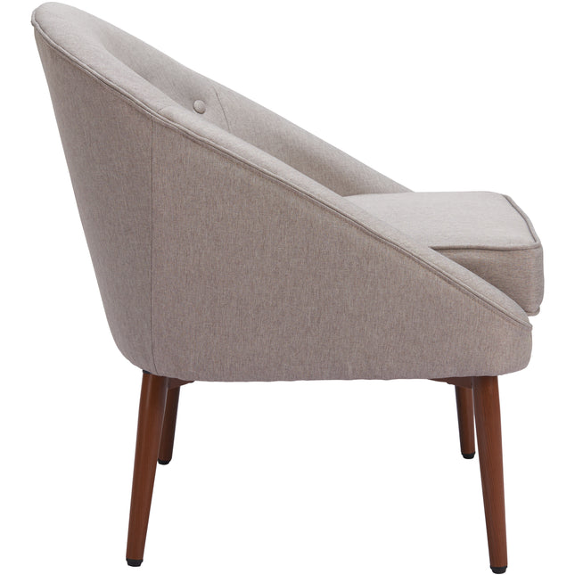 Carter Accent Chair Gray Chairs TriadCommerceInc   