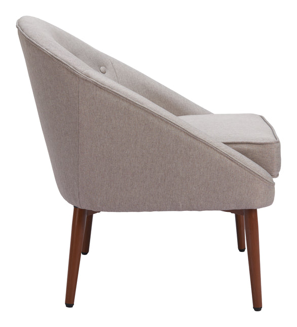 Carter Accent Chair Gray Chairs TriadCommerceInc