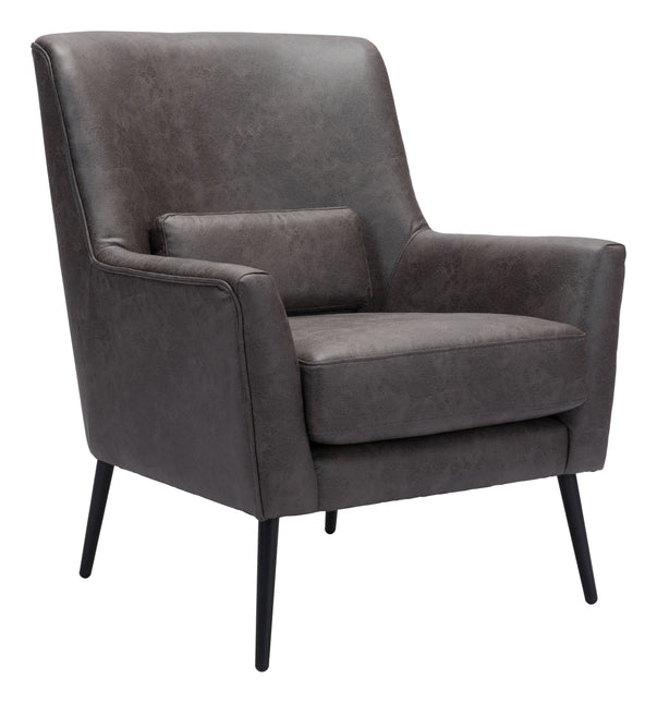 Ontario Accent Chair Vintage Black Chairs TriadCommerceInc Default Title