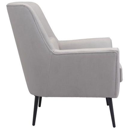 Ontario Accent Chair Gray Chairs TriadCommerceInc   