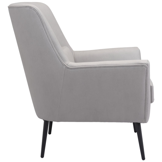 Ontario Accent Chair Gray Chairs TriadCommerceInc   