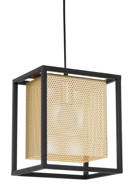 Yves Ceiling Lamp Gold & Black Home Decor > Lighting > Ceiling Lights > Pendant Lights TriadCommerceInc
