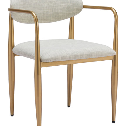 Zens Dining Chair (Set of 2) Quill Gray Chairs TriadCommerceInc Default Title  