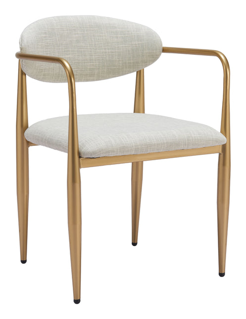 Zens Dining Chair (Set of 2) Quill Gray Chairs TriadCommerceInc Default Title  