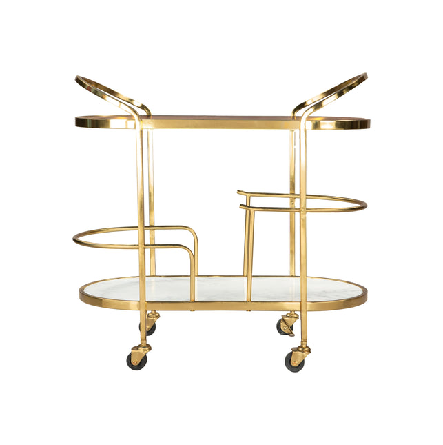 Antalya Bar Cart Multicolor Storage TriadCommerceInc   