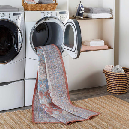 Brown Bagamanoc Medallion Washable Area Rug - Clearance Rugs TriadCommerceInc