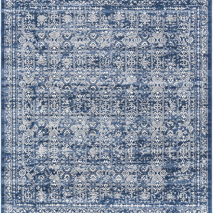 Michie Dark Blue Area Rug - Clearance Rugs TriadCommerceInc 7'10" x 10' Rectangle