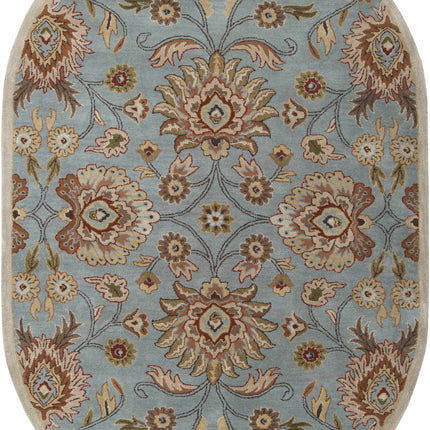 Conesus Hand Tufted Gray 1052 Area Rug - Promo Rugs TriadCommerceInc 6' x 9' Oval