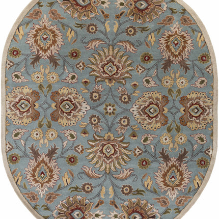 Conesus Hand Tufted Gray 1052 Area Rug - Promo Rugs TriadCommerceInc 8' x 10' Oval