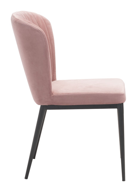 Tolivere Dining Chair (Set of 2) Pink Chairs TriadCommerceInc   