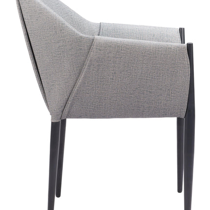 Andover Dining Chair (Set of 2) Slate Gray Chairs TriadCommerceInc   