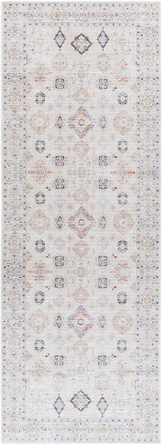Beige Beckett Vintage Washable Area Rug - Promo Rugs TriadCommerceInc 2'7'' x 7'3'' Runner