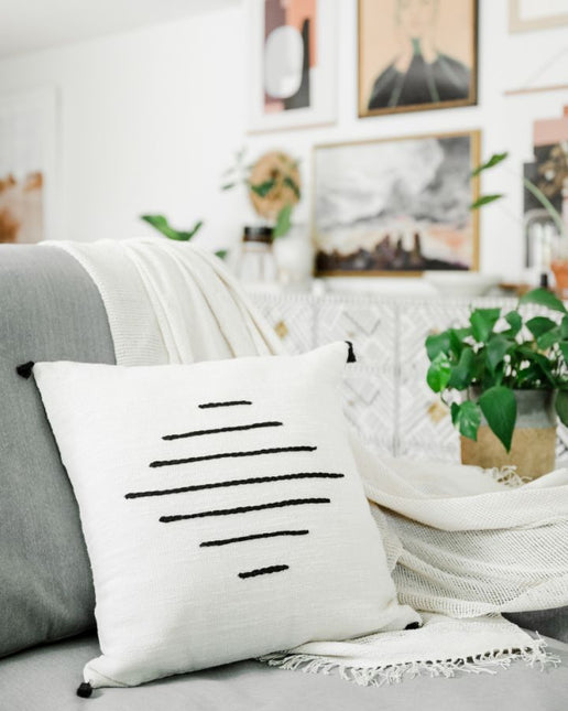 18" Hela Throw Pillow Throw Pillows TriadCommerceInc   