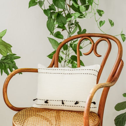 16" Tasseled Throw Pillow Throw Pillows TriadCommerceInc