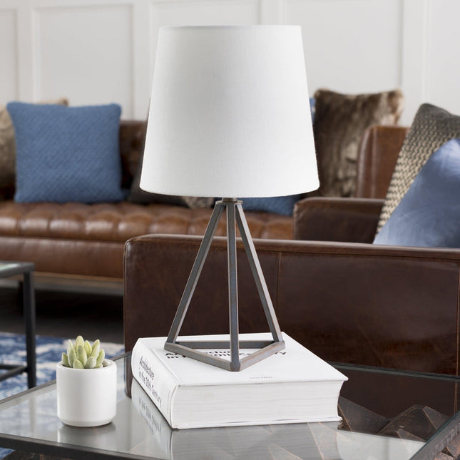 Modling Modern White Table Lamp Lighting TriadCommerceInc