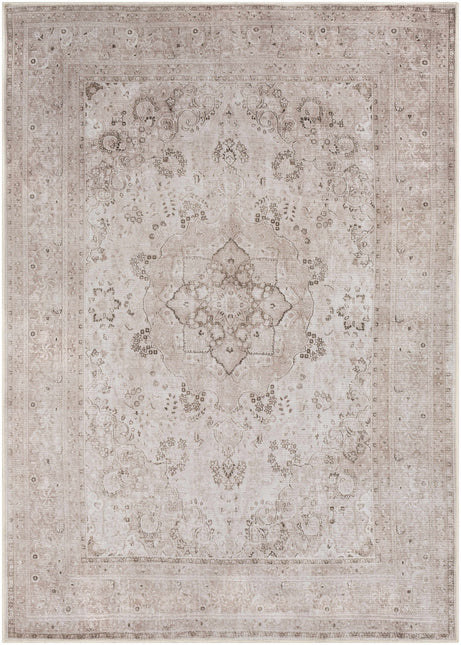 Bethany Vintage Flat Pile Washable Rug Rugs TriadCommerceInc 5'3" x 7'3" Rectangle